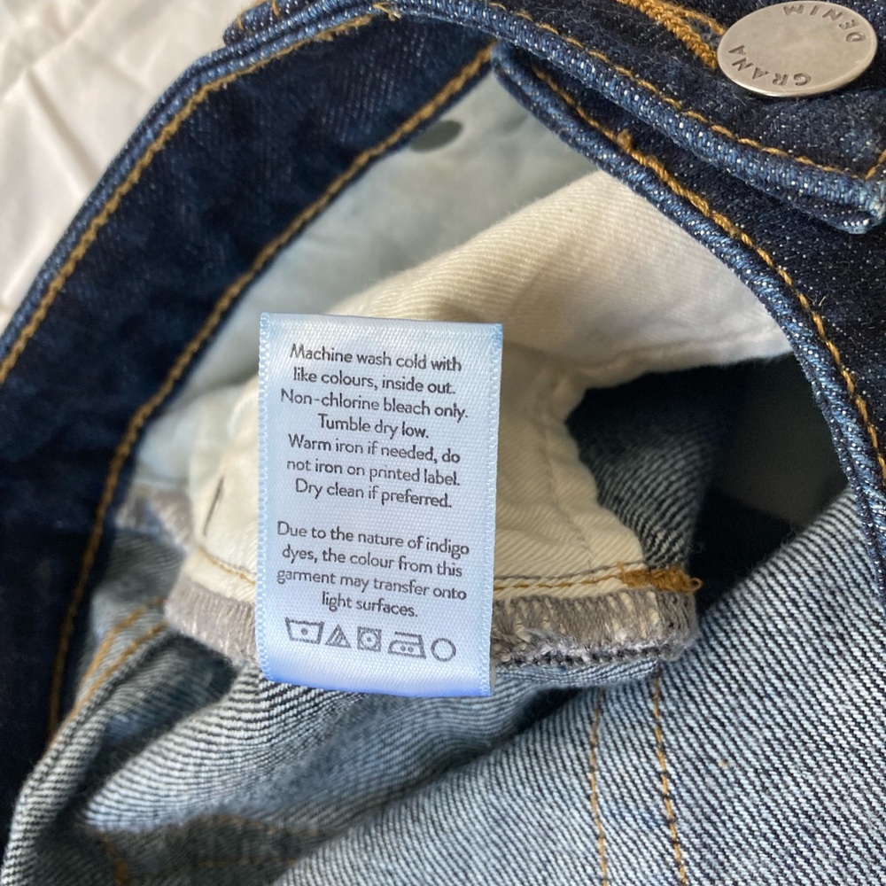 NWOT Grana japanese denim shorts - Picture 10 of 11